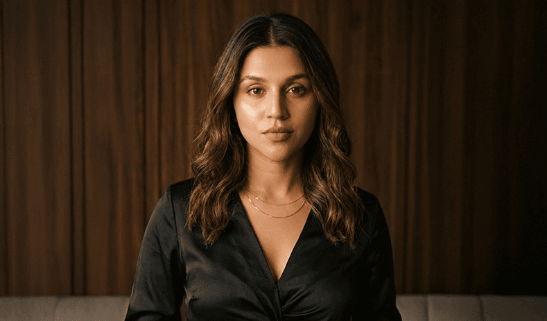 Woman working out at home, confident and empowered, morning light, peaceful energy