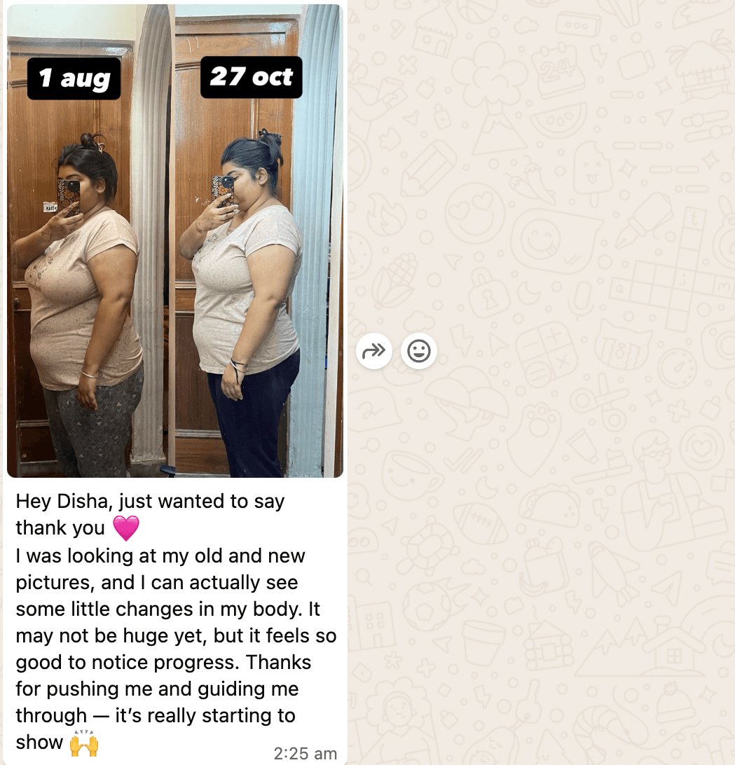 Vanshika Sharma — client story